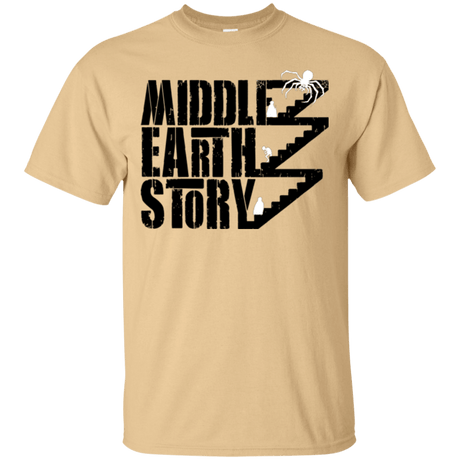 T-Shirts Vegas Gold / Small Middle Earth Story T-Shirt