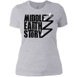 T-Shirts Heather Grey / X-Small Middle Earth Story Women's Premium T-Shirt