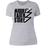 T-Shirts Heather Grey / X-Small Middle Earth Story Women's Premium T-Shirt
