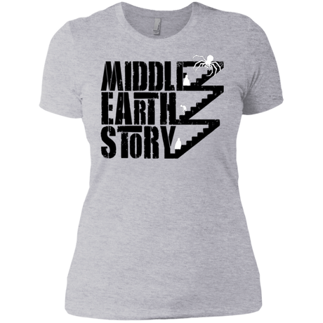T-Shirts Heather Grey / X-Small Middle Earth Story Women's Premium T-Shirt