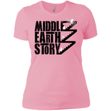 T-Shirts Light Pink / X-Small Middle Earth Story Women's Premium T-Shirt