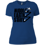 T-Shirts Royal / X-Small Middle Earth Story Women's Premium T-Shirt