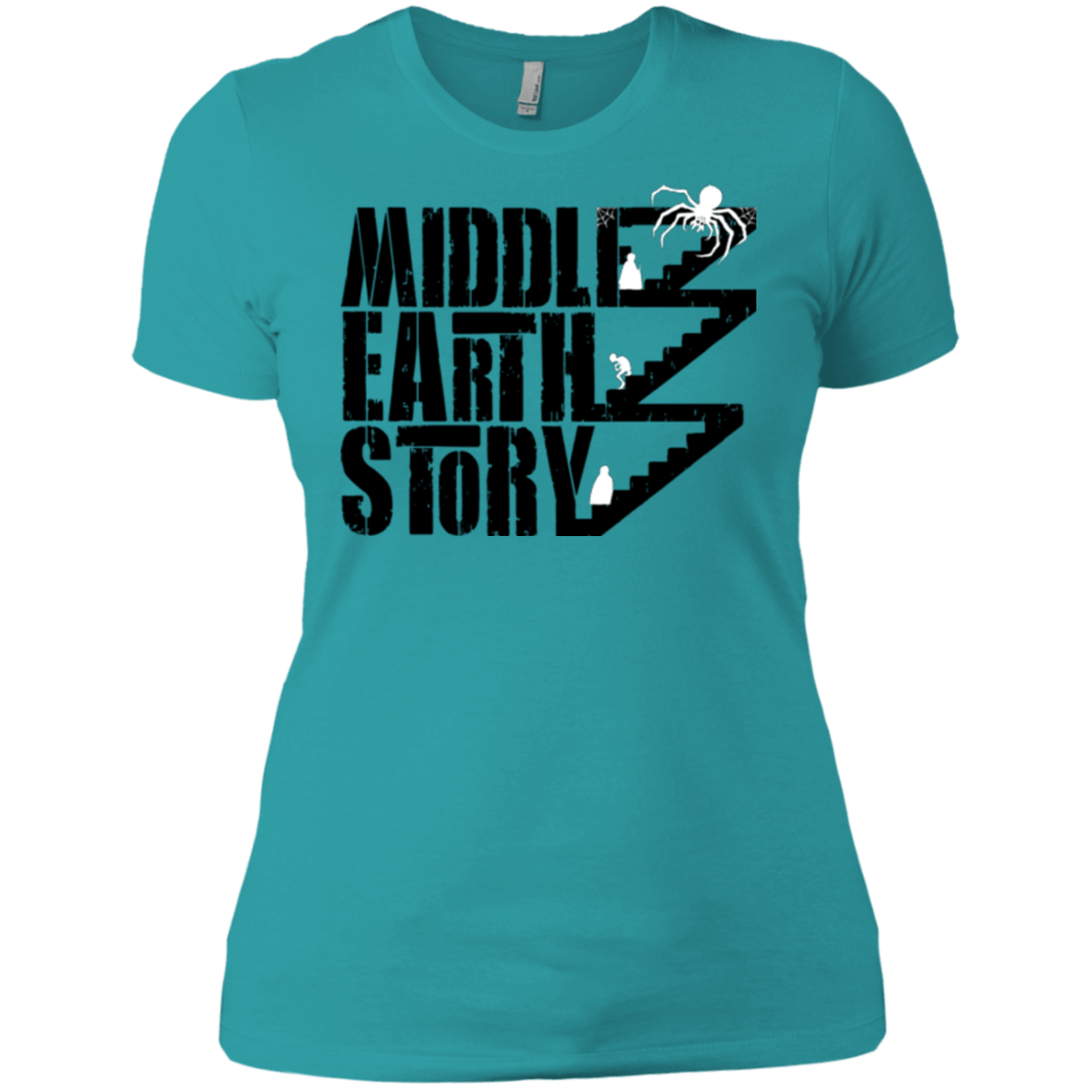 T-Shirts Tahiti Blue / X-Small Middle Earth Story Women's Premium T-Shirt