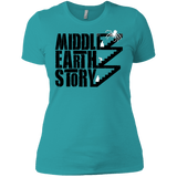 T-Shirts Tahiti Blue / X-Small Middle Earth Story Women's Premium T-Shirt