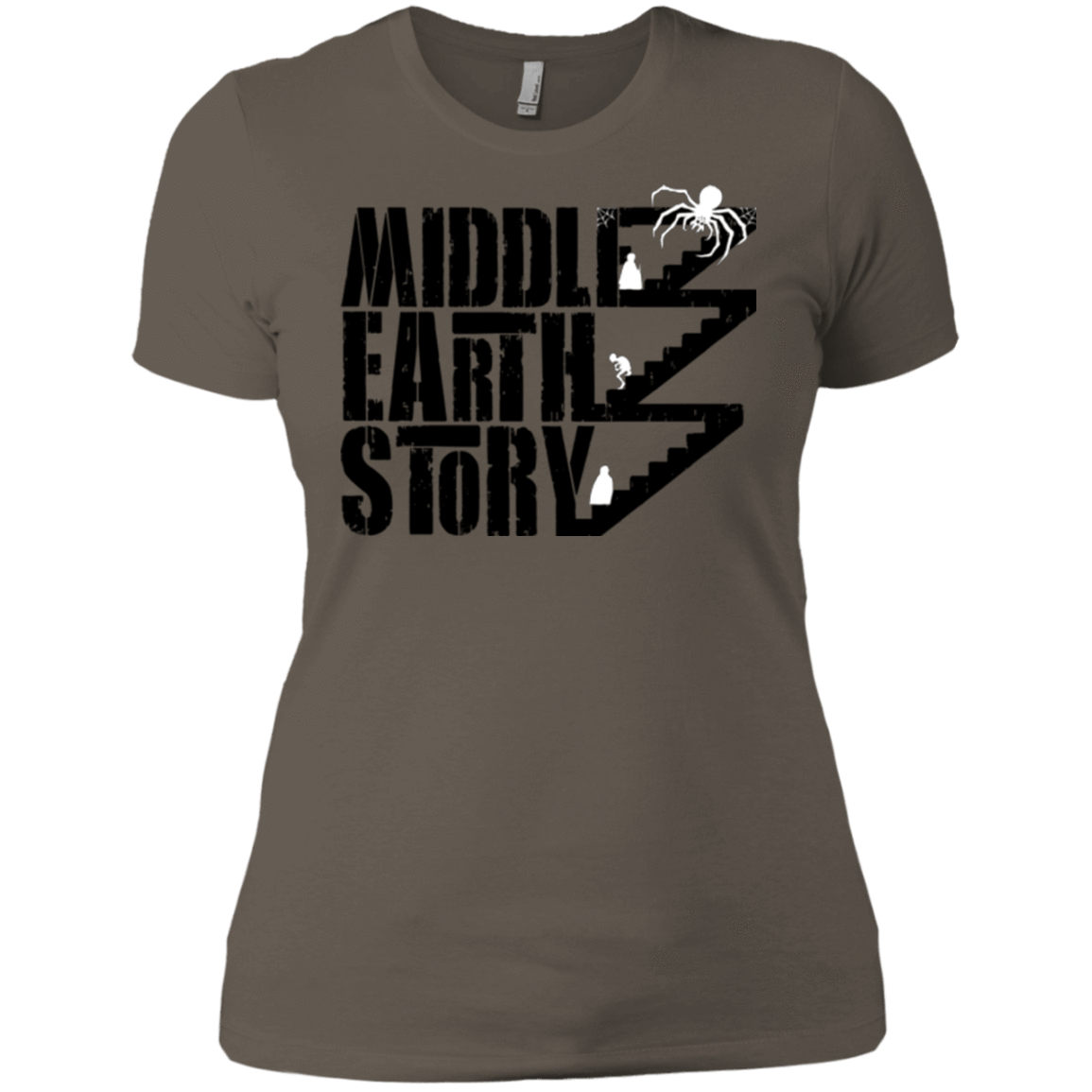 T-Shirts Warm Grey / X-Small Middle Earth Story Women's Premium T-Shirt