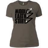 T-Shirts Warm Grey / X-Small Middle Earth Story Women's Premium T-Shirt