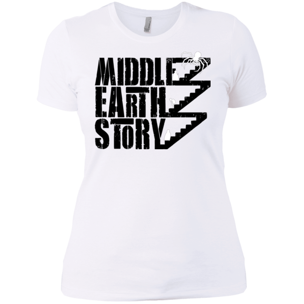 T-Shirts White / X-Small Middle Earth Story Women's Premium T-Shirt