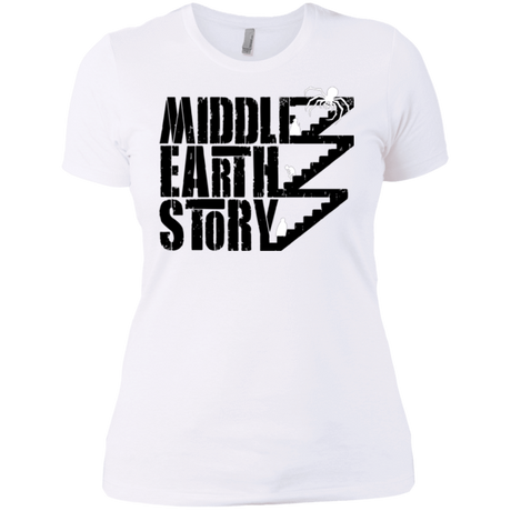T-Shirts White / X-Small Middle Earth Story Women's Premium T-Shirt