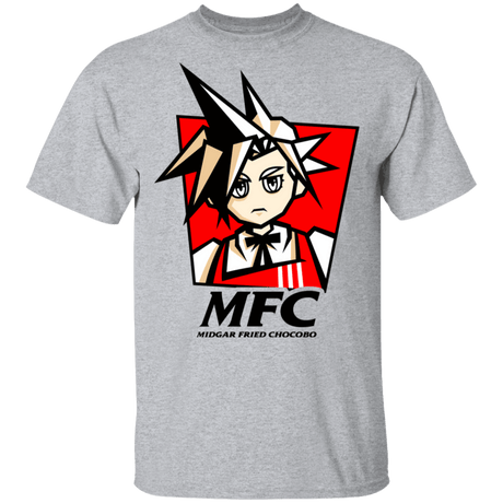 T-Shirts Sport Grey / S Midgar Fried Chocobo T-Shirt