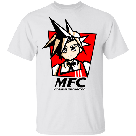 T-Shirts White / YXS Midgar Fried Chocobo Youth T-Shirt