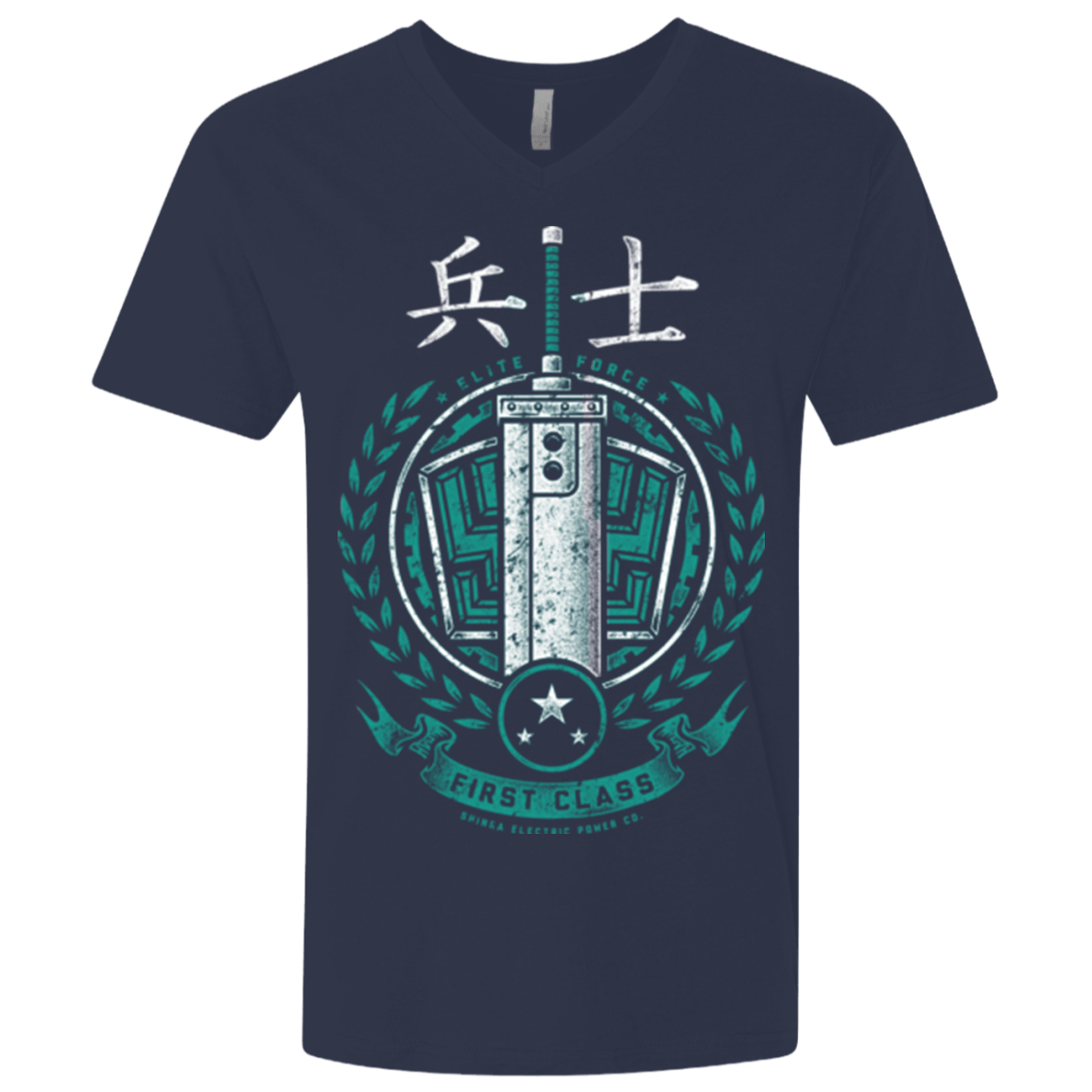 T-Shirts Midnight Navy / X-Small Midgar's Finest Men's Premium V-Neck