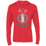 T-Shirts Vintage Red / X-Small Midgar's Finest Triblend Long Sleeve Hoodie Tee