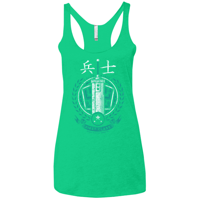 T-Shirts Envy / X-Small Midgar's Finest Women's Triblend Racerback Tank