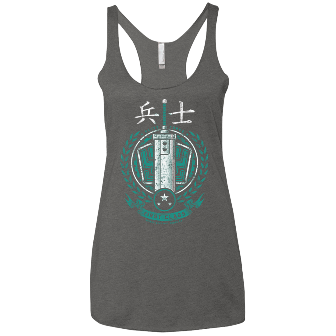 T-Shirts Premium Heather / X-Small Midgar's Finest Women's Triblend Racerback Tank
