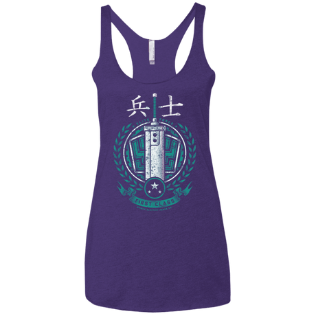 T-Shirts Purple / X-Small Midgar's Finest Women's Triblend Racerback Tank