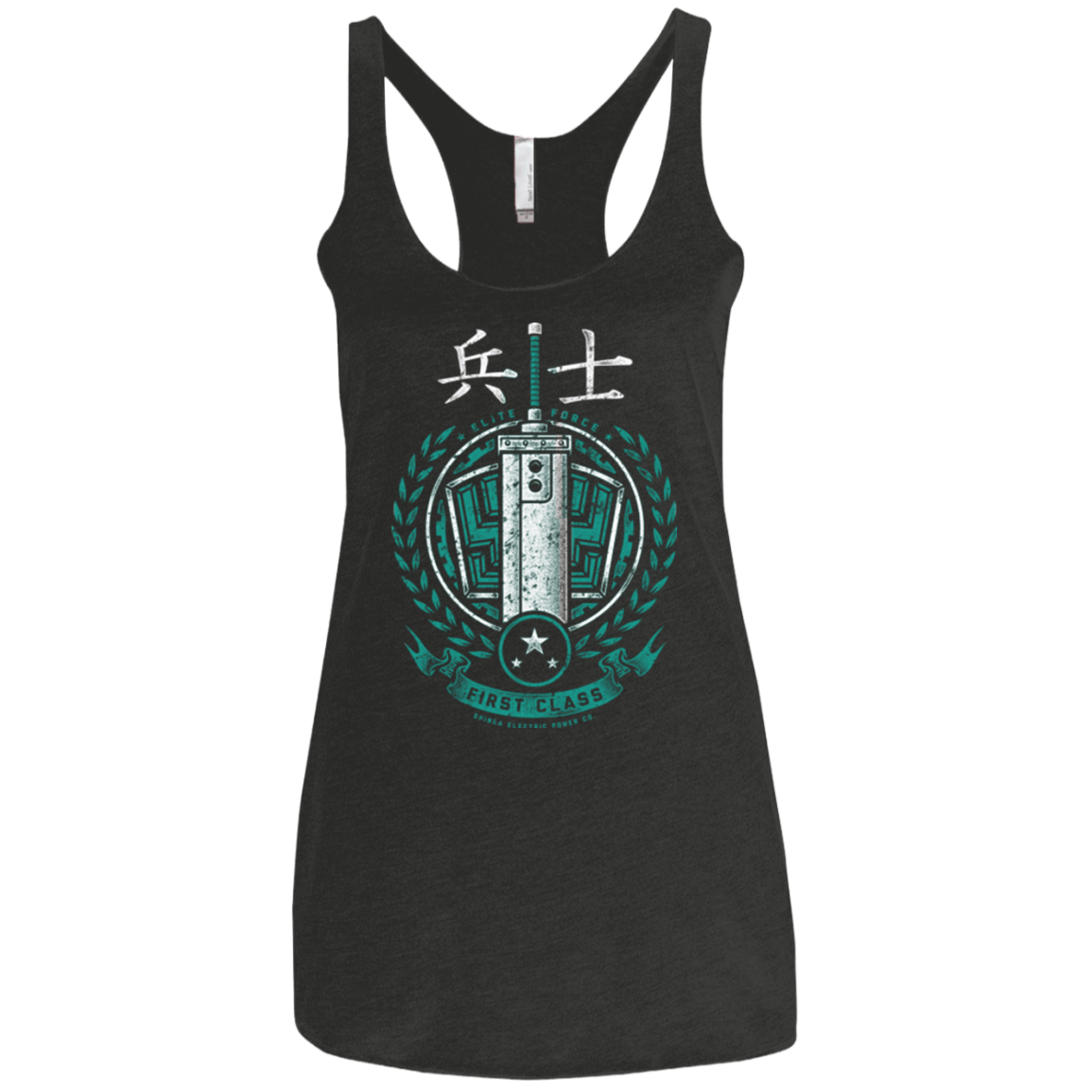 T-Shirts Vintage Black / X-Small Midgar's Finest Women's Triblend Racerback Tank