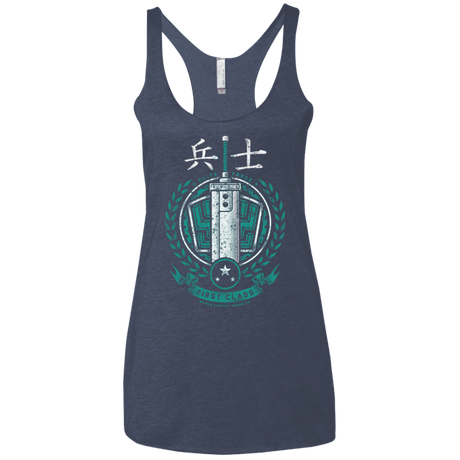 T-Shirts Vintage Navy / X-Small Midgar's Finest Women's Triblend Racerback Tank