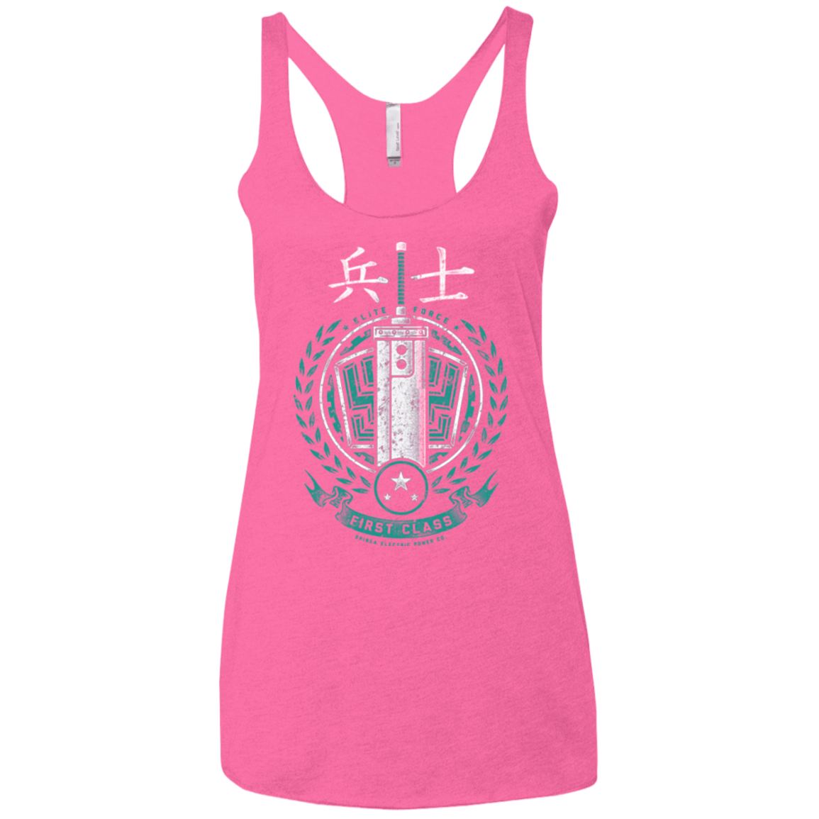 T-Shirts Vintage Pink / X-Small Midgar's Finest Women's Triblend Racerback Tank
