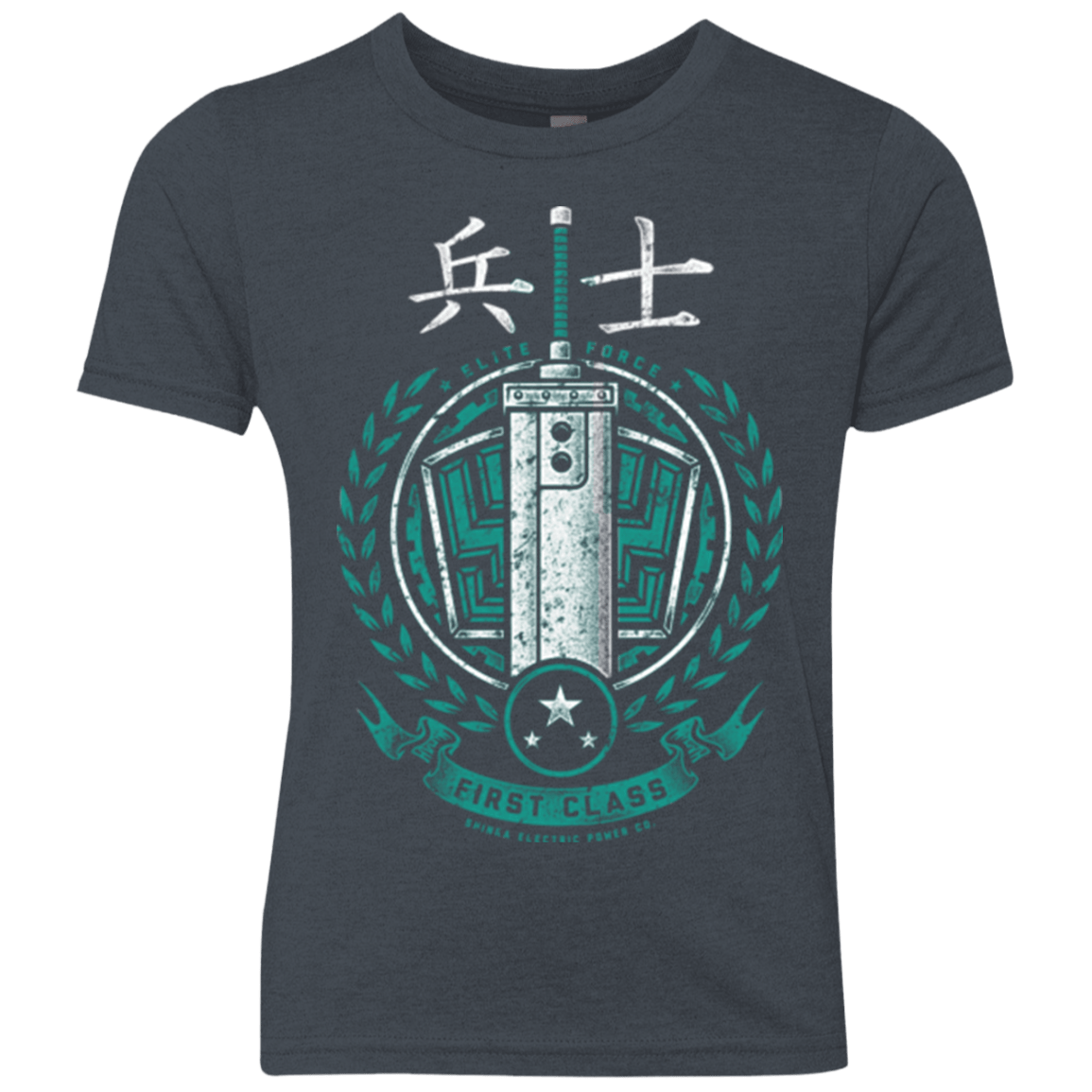 T-Shirts Vintage Navy / YXS Midgar's Finest Youth Triblend T-Shirt