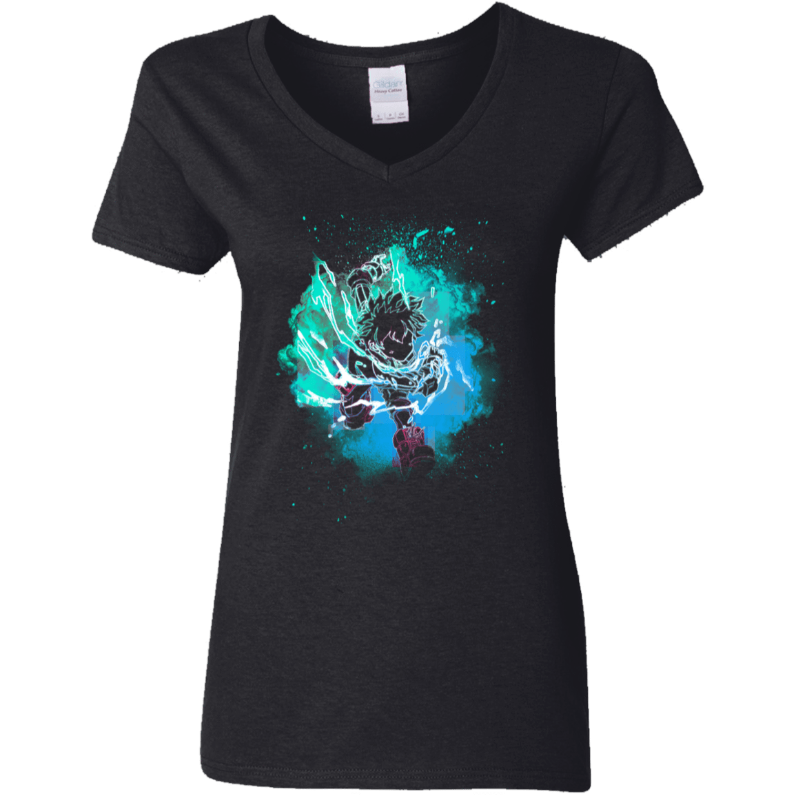 T-Shirts Black / S Midoriya Soul Women's V-Neck T-Shirt