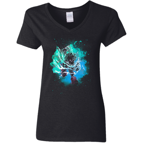 T-Shirts Black / S Midoriya Soul Women's V-Neck T-Shirt