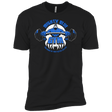 T-Shirts Black / YXS Mighty Blue Gym Boys Premium T-Shirt
