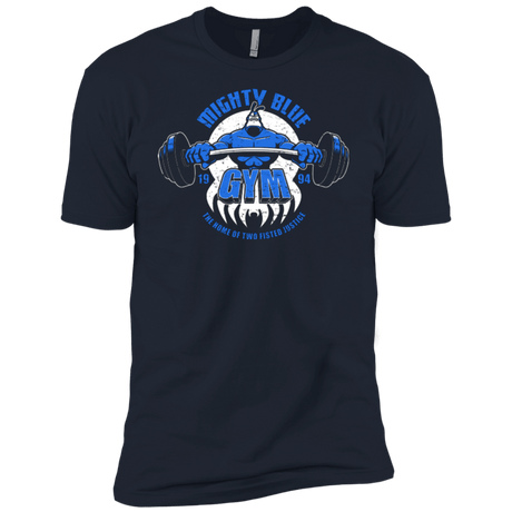 T-Shirts Midnight Navy / YXS Mighty Blue Gym Boys Premium T-Shirt