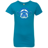 T-Shirts Turquoise / YXS Mighty Blue Gym Girls Premium T-Shirt