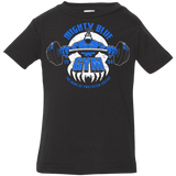 T-Shirts Black / 6 Months Mighty Blue Gym Infant Premium T-Shirt