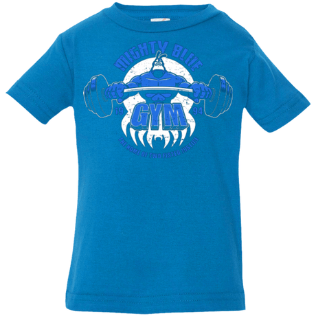 T-Shirts Cobalt / 6 Months Mighty Blue Gym Infant Premium T-Shirt