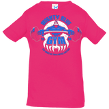 T-Shirts Hot Pink / 6 Months Mighty Blue Gym Infant Premium T-Shirt