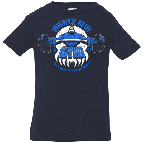T-Shirts Navy / 6 Months Mighty Blue Gym Infant Premium T-Shirt
