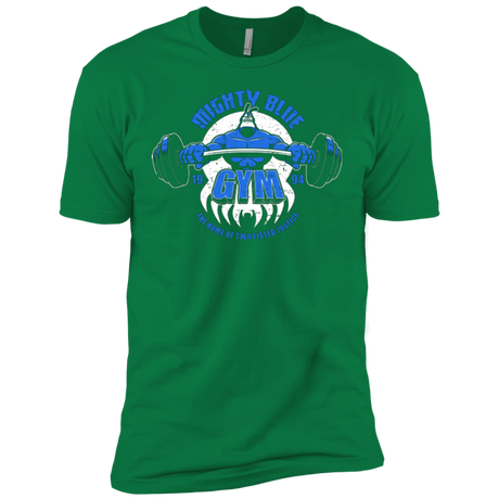 T-Shirts Kelly Green / X-Small Mighty Blue Gym Men's Premium T-Shirt