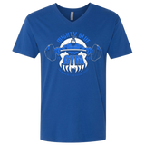 T-Shirts Royal / X-Small Mighty Blue Gym Men's Premium V-Neck