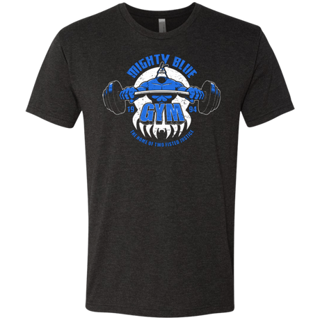 T-Shirts Vintage Black / Small Mighty Blue Gym Men's Triblend T-Shirt