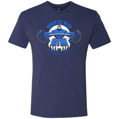 T-Shirts Vintage Navy / Small Mighty Blue Gym Men's Triblend T-Shirt