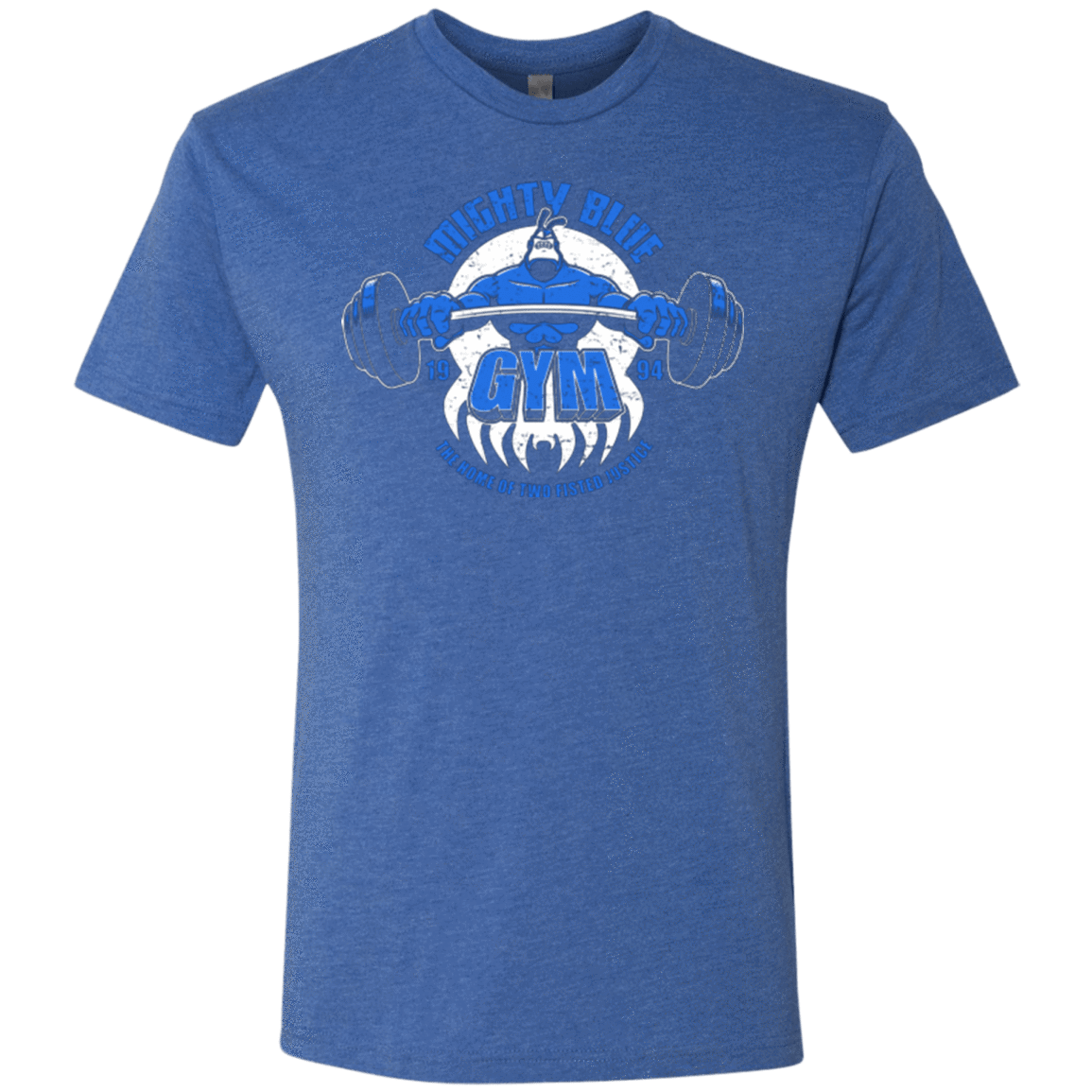 T-Shirts Vintage Royal / Small Mighty Blue Gym Men's Triblend T-Shirt