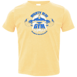 T-Shirts Butter / 2T Mighty Blue Gym Toddler Premium T-Shirt