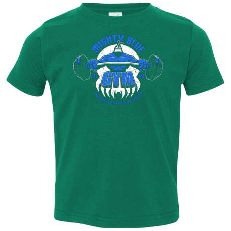 T-Shirts Kelly / 2T Mighty Blue Gym Toddler Premium T-Shirt