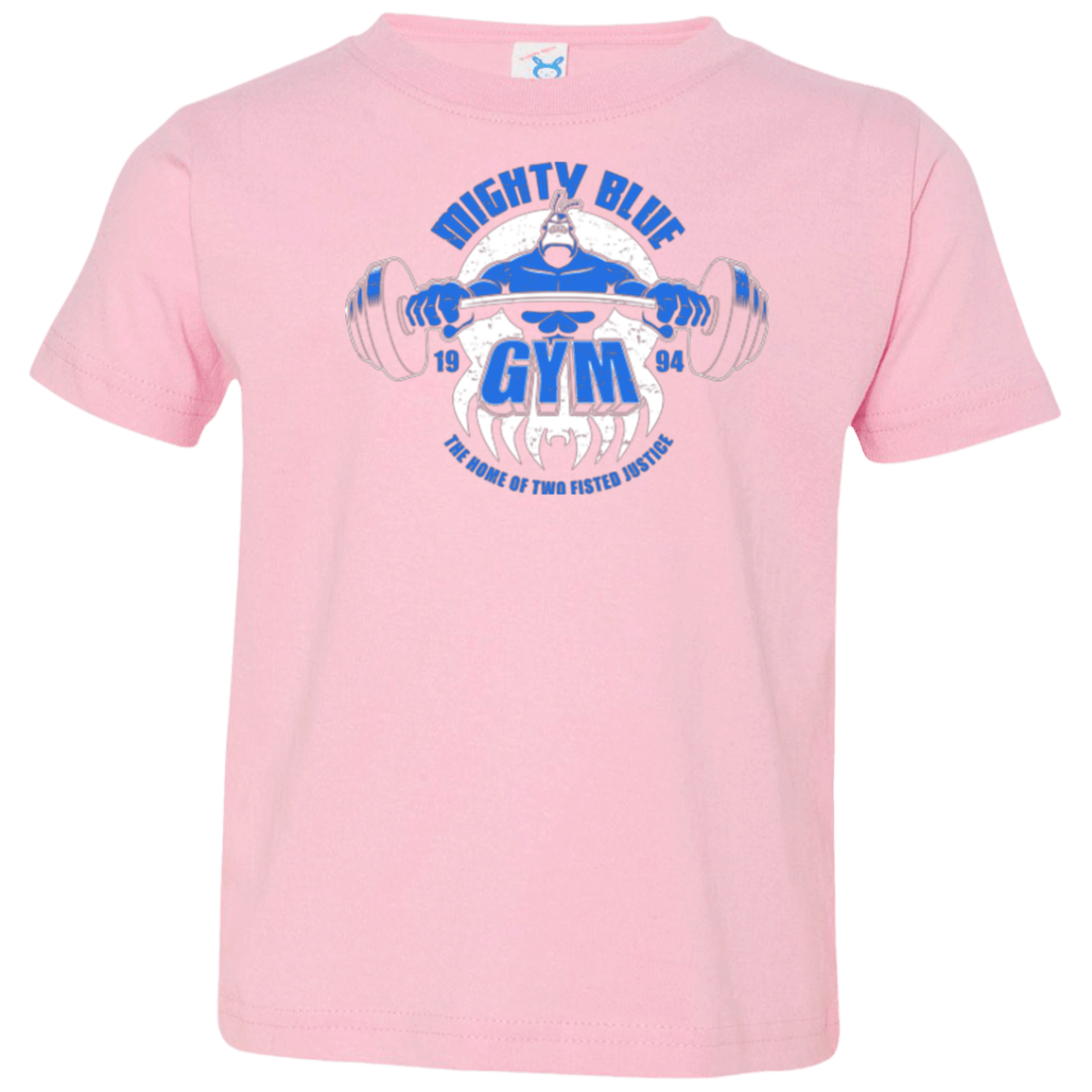 T-Shirts Pink / 2T Mighty Blue Gym Toddler Premium T-Shirt