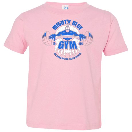 T-Shirts Pink / 2T Mighty Blue Gym Toddler Premium T-Shirt