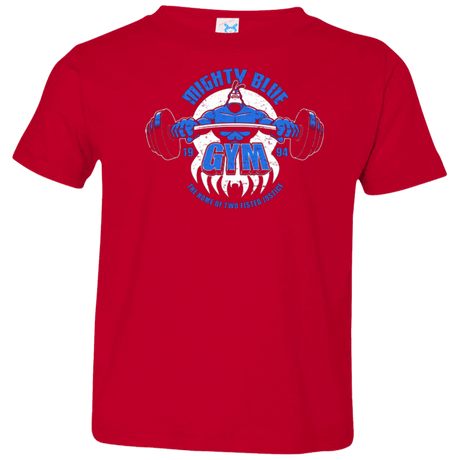 T-Shirts Red / 2T Mighty Blue Gym Toddler Premium T-Shirt