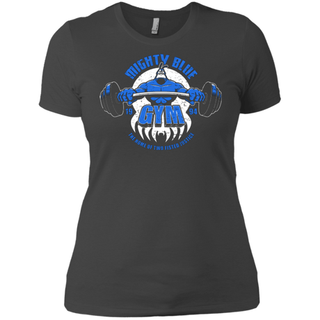 T-Shirts Heavy Metal / X-Small Mighty Blue Gym Women's Premium T-Shirt