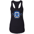 T-Shirts Black / X-Small Mighty Blue Gym Women's Racerback Tank