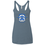 T-Shirts Indigo / X-Small Mighty Blue Gym Women's Triblend Racerback Tank