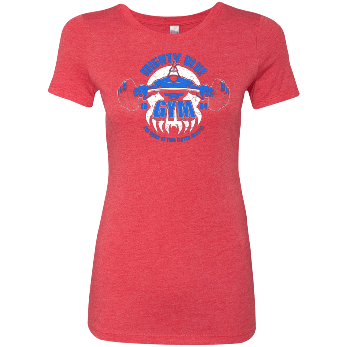 T-Shirts Vintage Red / Small Mighty Blue Gym Women's Triblend T-Shirt