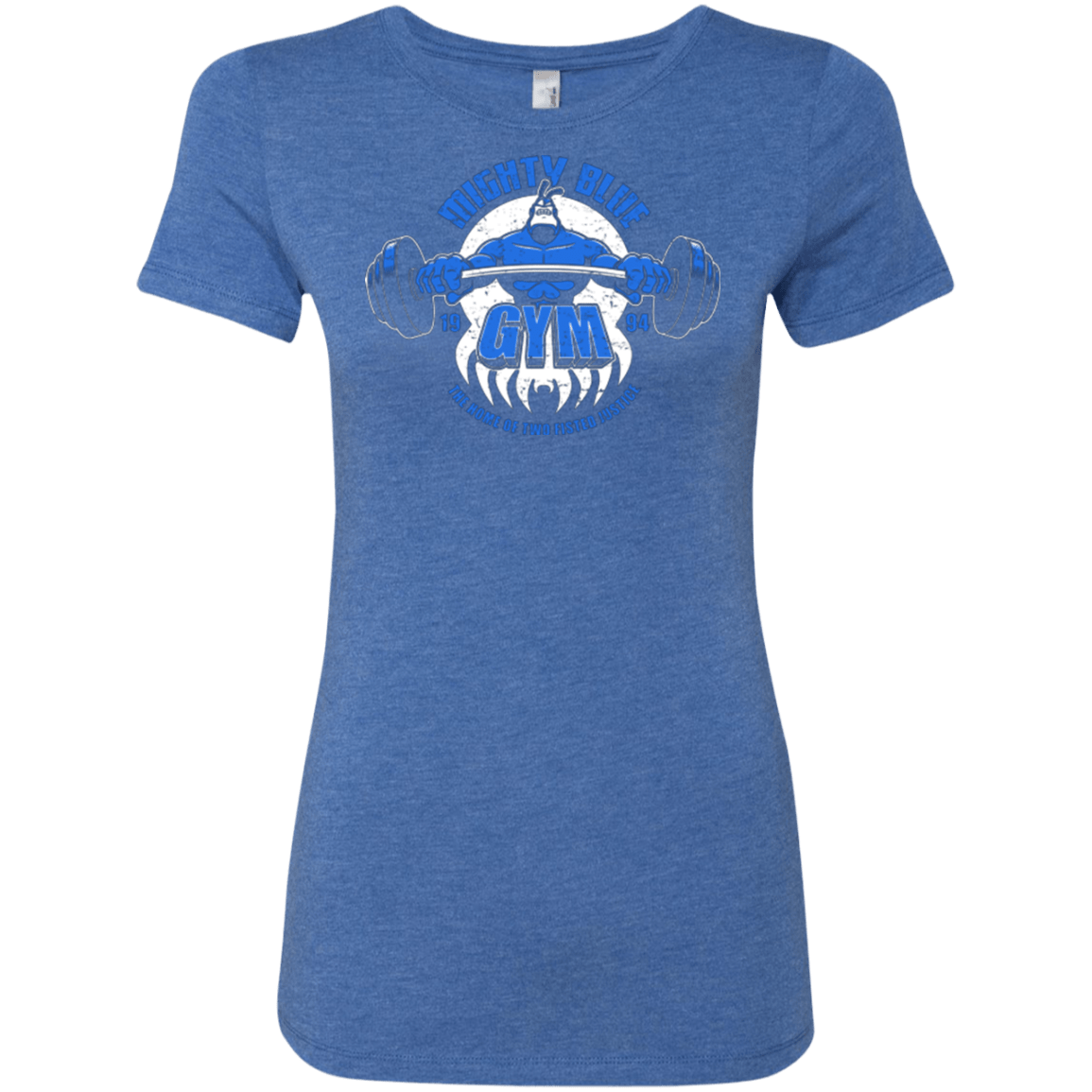 T-Shirts Vintage Royal / Small Mighty Blue Gym Women's Triblend T-Shirt