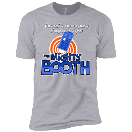 T-Shirts Heather Grey / YXS Mighty Booth Boys Premium T-Shirt