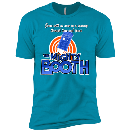 T-Shirts Turquoise / YXS Mighty Booth Boys Premium T-Shirt
