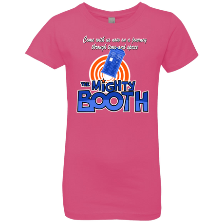 T-Shirts Hot Pink / YXS Mighty Booth Girls Premium T-Shirt